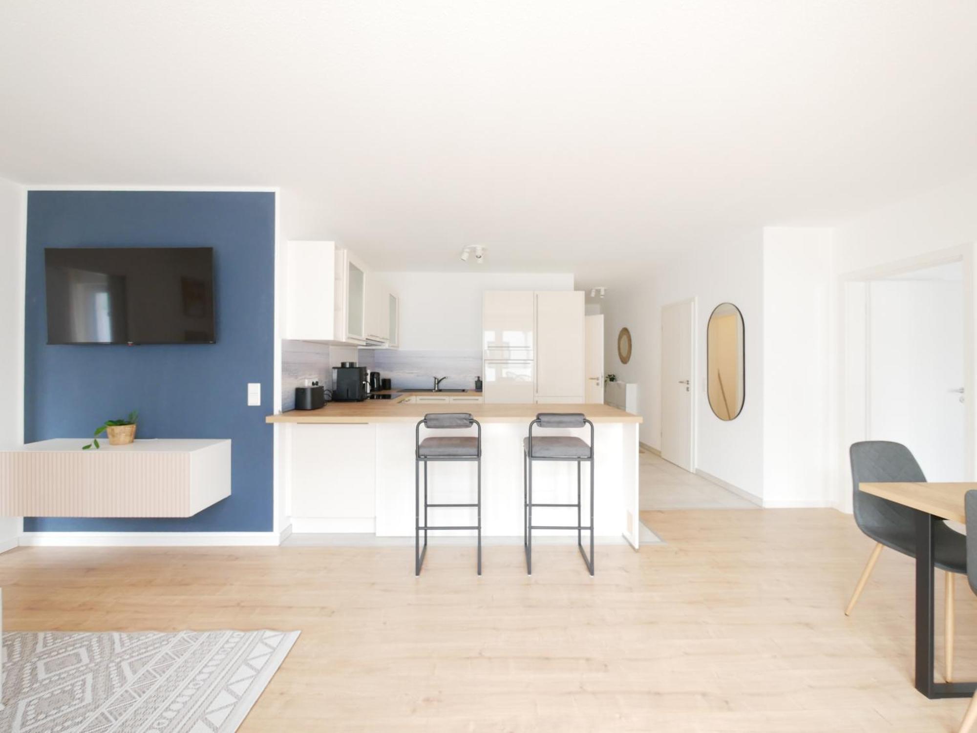 85Qm, Parkplatz, Zentral, Grosser Balkon, 2 Baeder Paderborn Buitenkant foto